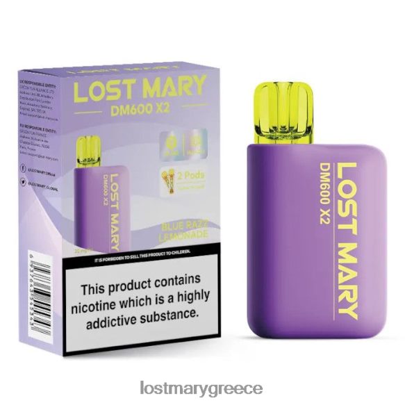 χαμένος ατμός μιας χρήσης mary dm600 x2 - LOST MARY σημεια πωλησησ· - μπλε ραζ λεμονάδα 2P88R188