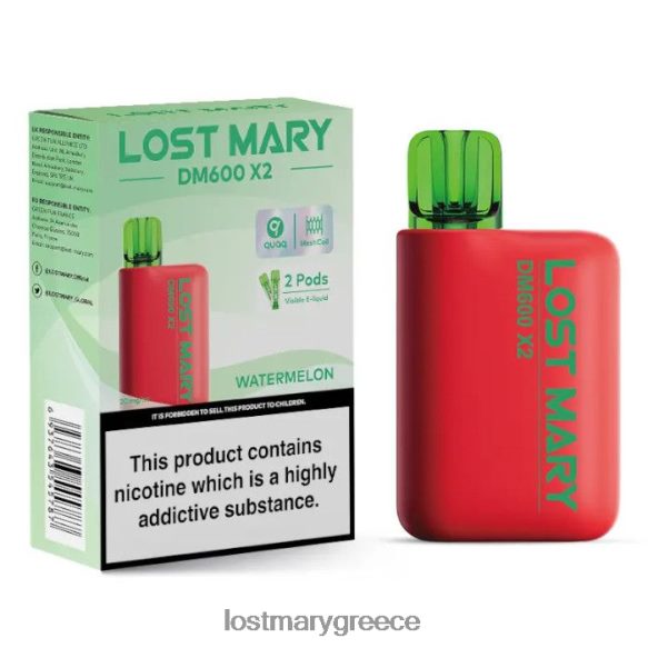 χαμένος ατμός μιας χρήσης mary dm600 x2 - LOST MARY νικοτινη - καρπούζι 2P88R200
